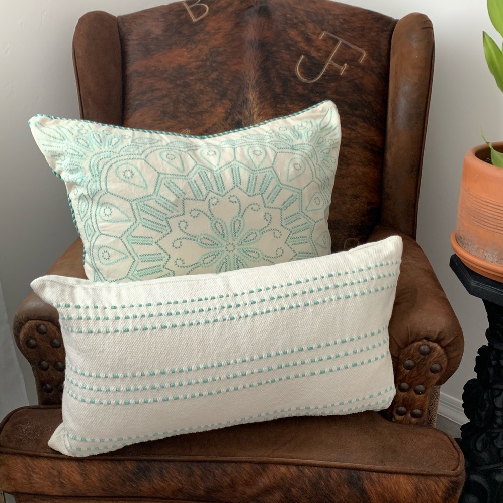 Kim Seybert and Ralph Lauren Throw Pillow Covers